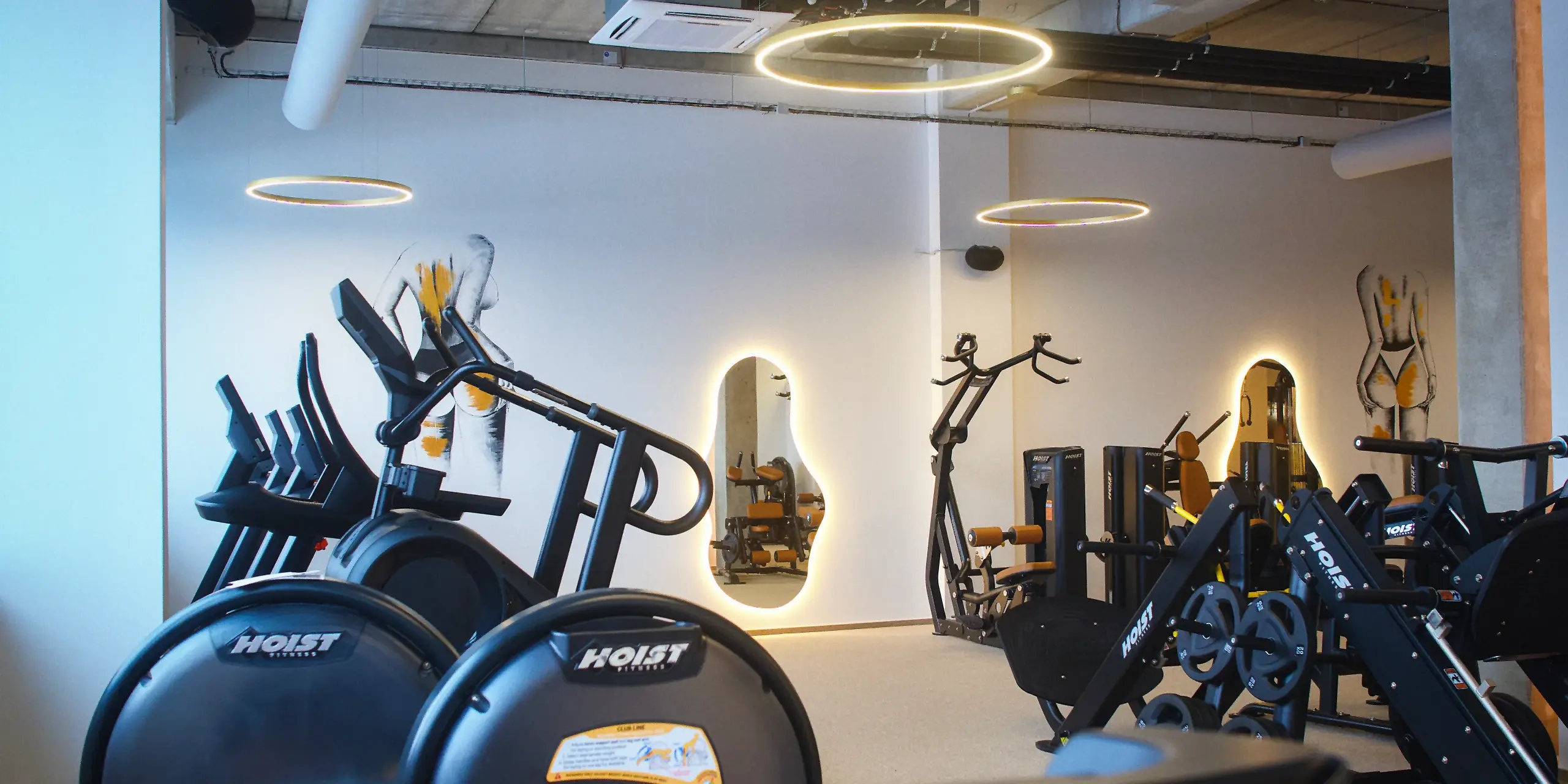 Moderní interiér BoBo GYM